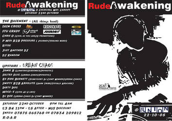 Rude awakenings Logo