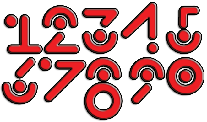 Numbers by AlanMac95 on DeviantArt