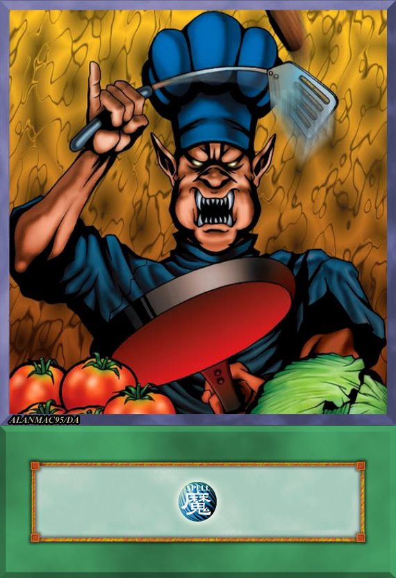 hamburger recipe yugioh card Yu-Gi-Oh! - (MRL-063) - Magic Ruler - 1st Edition Kitchen Chevalier - Casual Cards