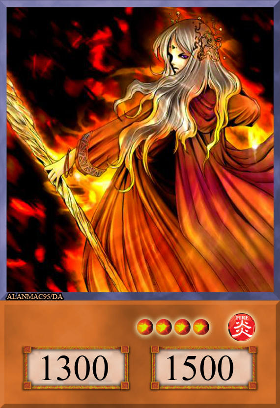 fire princess yugioh card "Fire Princess" LON-KR034 Korean Ver Super Rare From the Labyrinth of Nightmare set Fire Princess - Gold Series