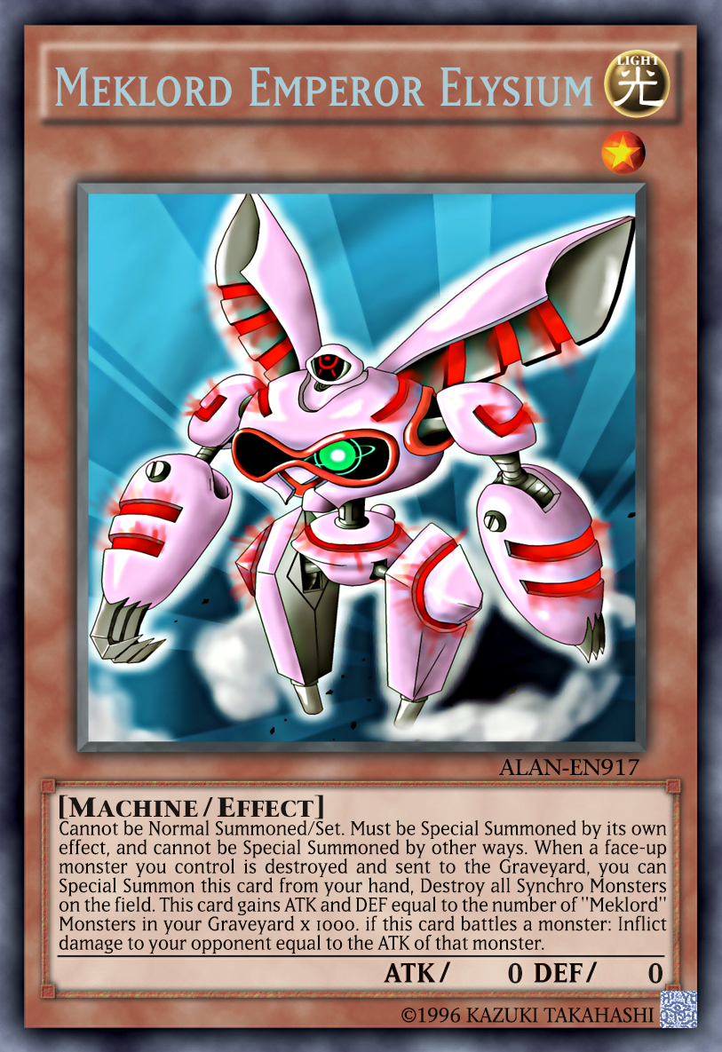 yugioh meklord cards Meklord Emperor Wisel - Legendary Duelists: Rage of Ra