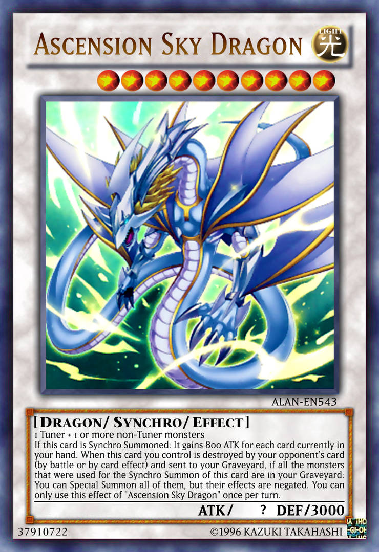 yugioh ascension sky dragon deck Yu-Gi-Oh! - - LEHD-ENB34 - Ultra Rare - 1st Edition - Legendary Hero Decks may be 1st or Unlimited Edition Ascension Sky Dragon -