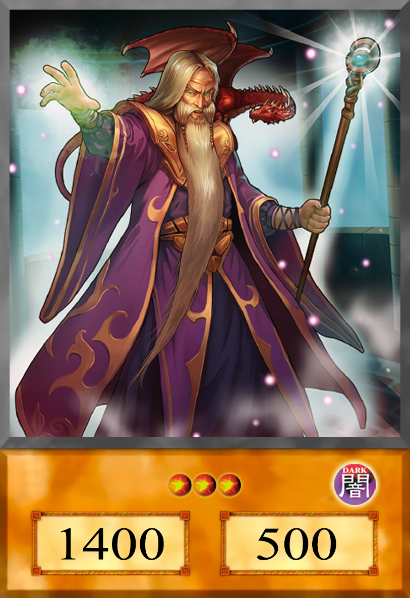merlin yugioh card Giving Merlin the Kind of Card He Deserves While Making The NK XYZ Monsters Useful to Make on Turn 1 : r/customyugioh