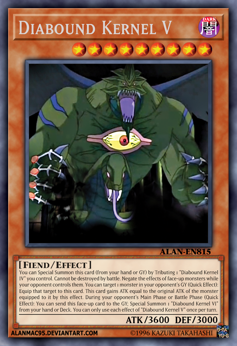 Diabound Kernel V by AlanMac95 on DeviantArt Diabound Kernel V by AlanMac95 on DeviantArt
