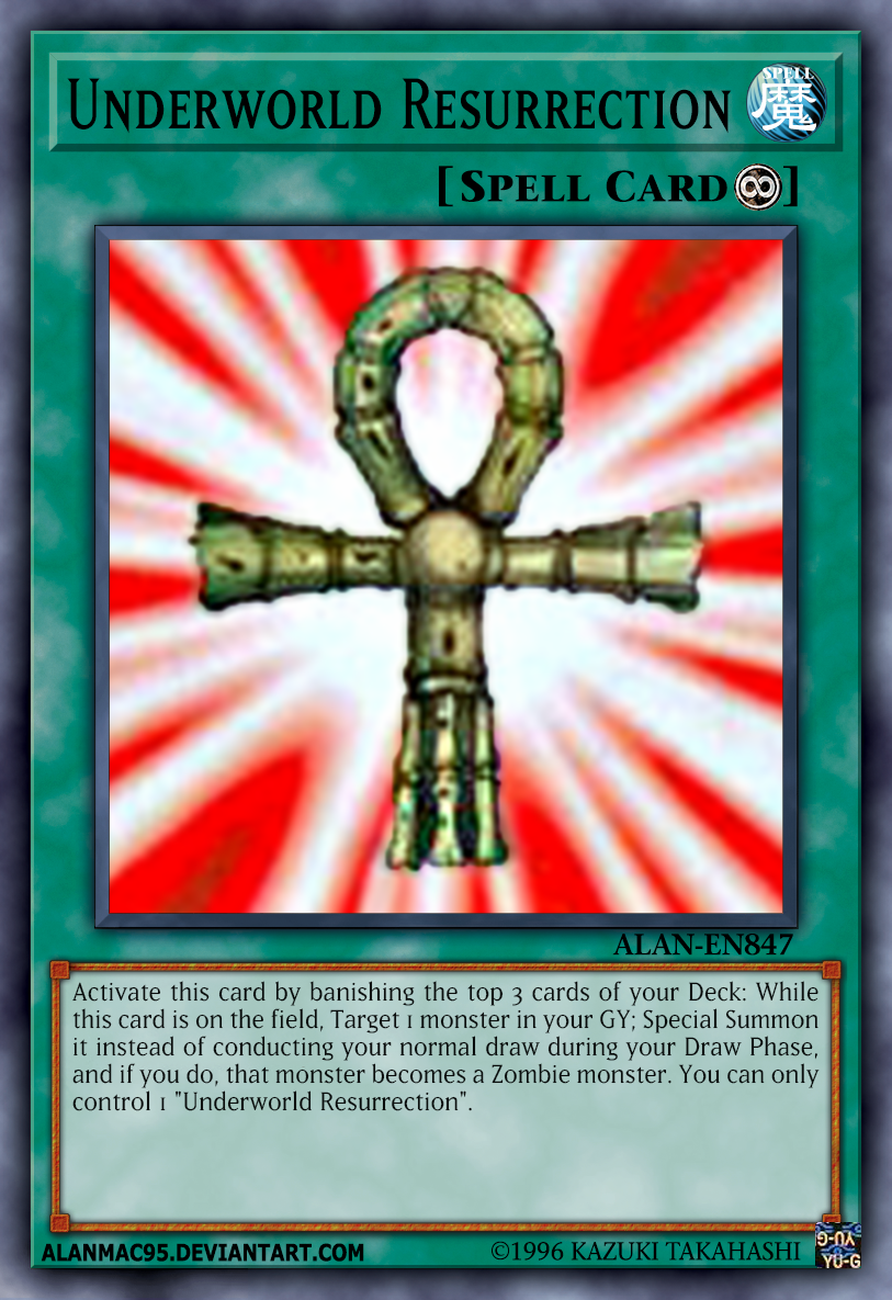 yugioh resurrection card Yu-Gi-Oh! DUEL LINKS Soul of Underworld Resurrection by AlanMac95 on