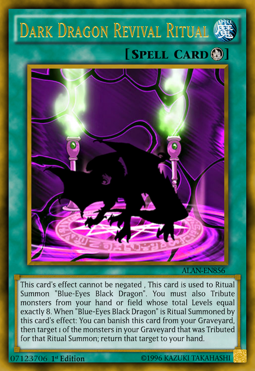yugioh dragon ritual cards Dark - DLCS-EN070 - Common Dragon Revival Ritual Card Profile