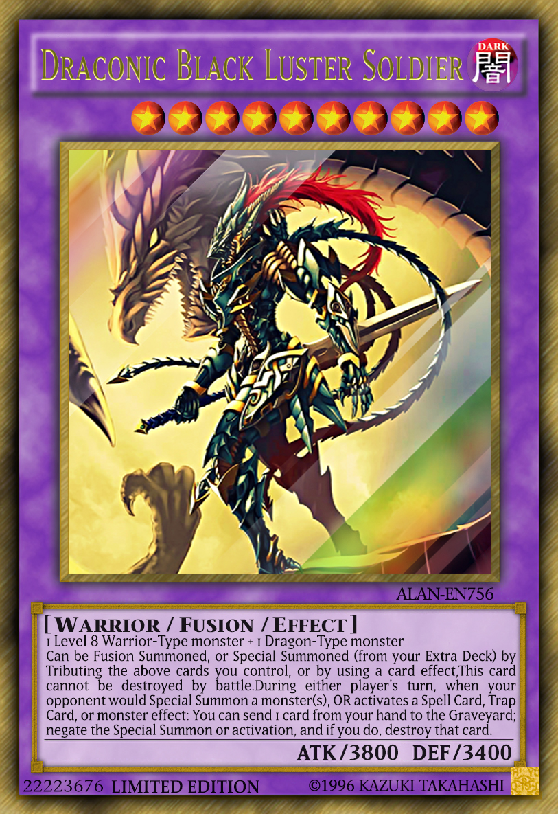 Draconic Black Luster Soldier