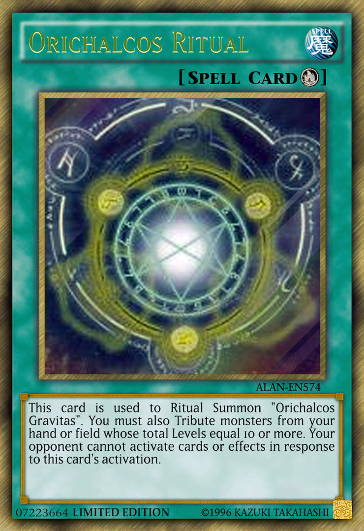 Orichalcos Ritual by AlanMac95 on DeviantArt