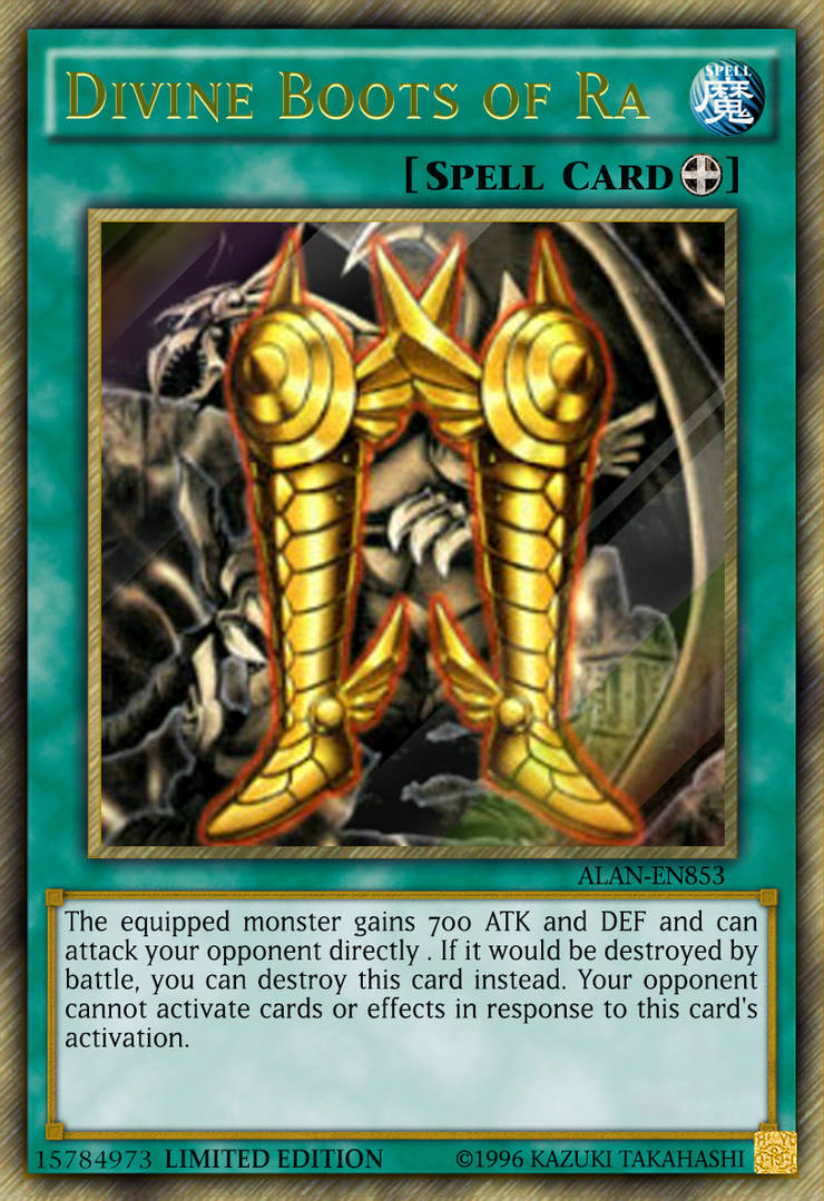 Divine Boots of Ra by AlanMac95 on DeviantArt