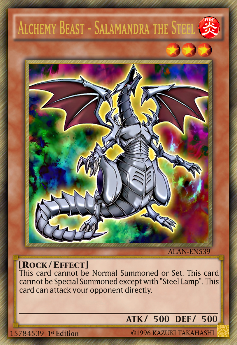 salamandra yugioh deck Complete Custom for Yu-Gi-Oh! you can destroy this card instead Structure Deck EX: Core of