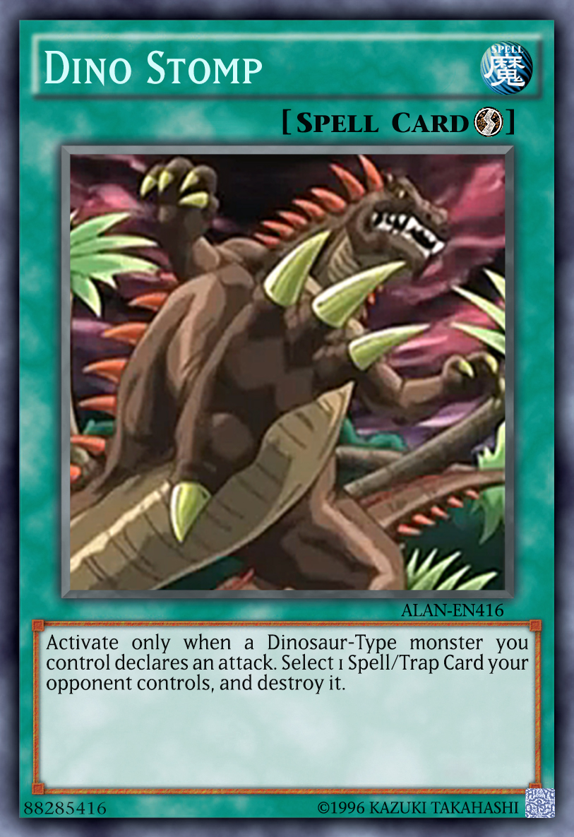 yugioh dinosaur spell and trap cards Dino Brain Immunity - Speed Duel GX: Midterm Destruction Evolsaur Diplo