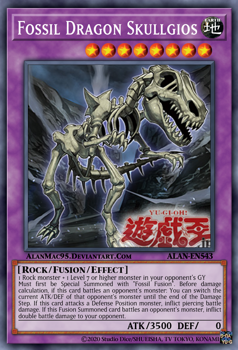 fossil yugioh cards Warrior Skull King - BLAR-EN006 Secret Rare Fossil Tusker