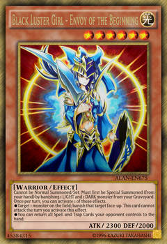 Black Luster Girl - Envoy of the Beginning