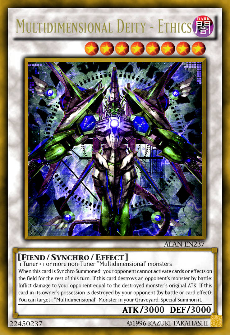 Multidimensional Deity - Ethics by AlanMac95 on DeviantArt