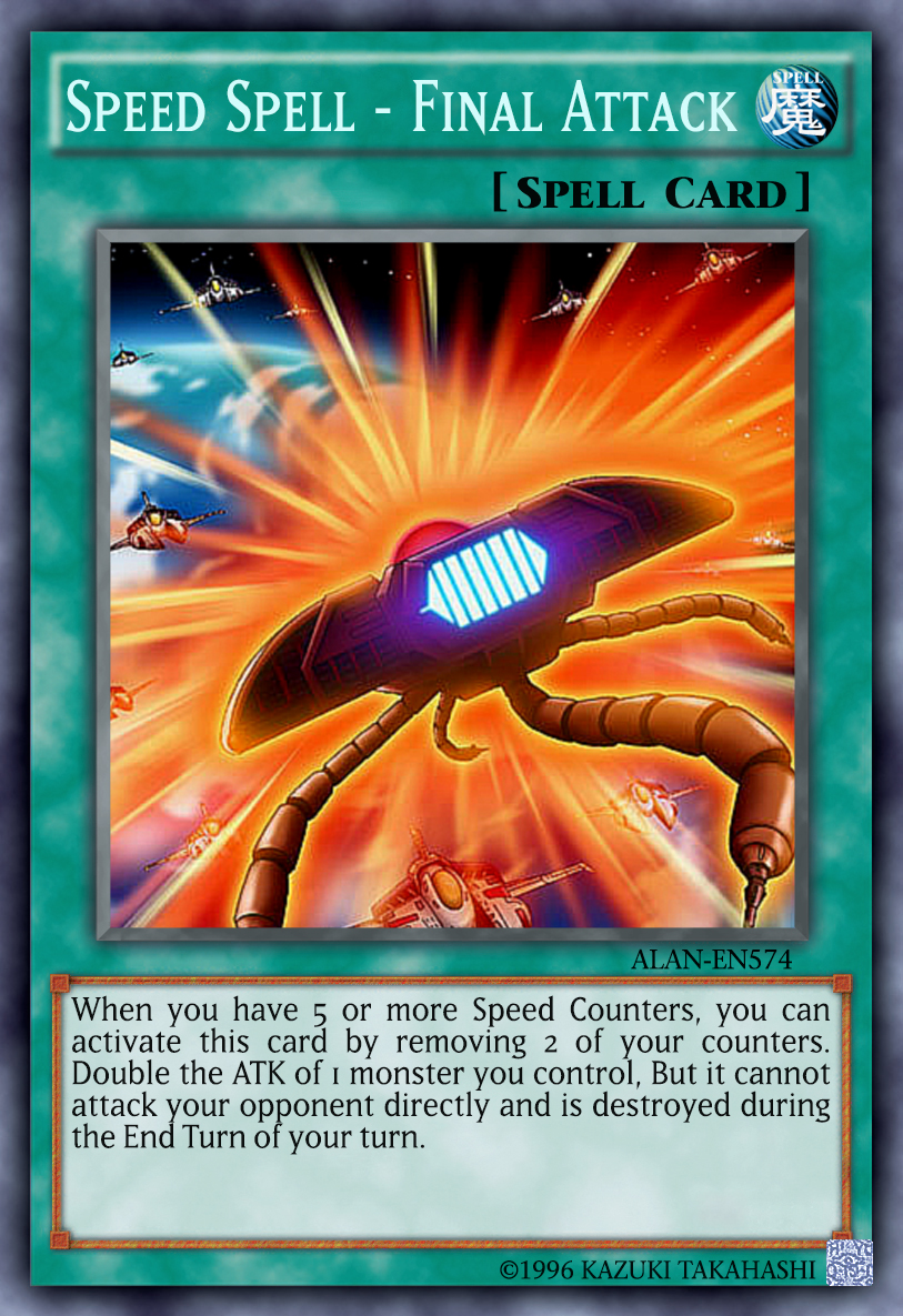 Spell Speed Speed Spell - Final Attack by AlanMac95 on DeviantArt