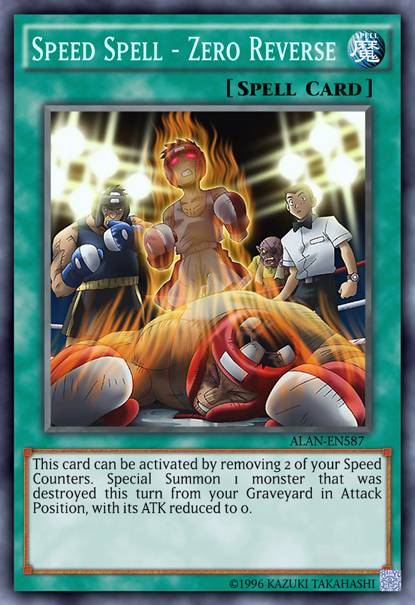 reverse magic card yugioh : DPRP-EN006 1st Ed Magnet Super Rare 900 FLIP Speed Spell - Zero Reverse