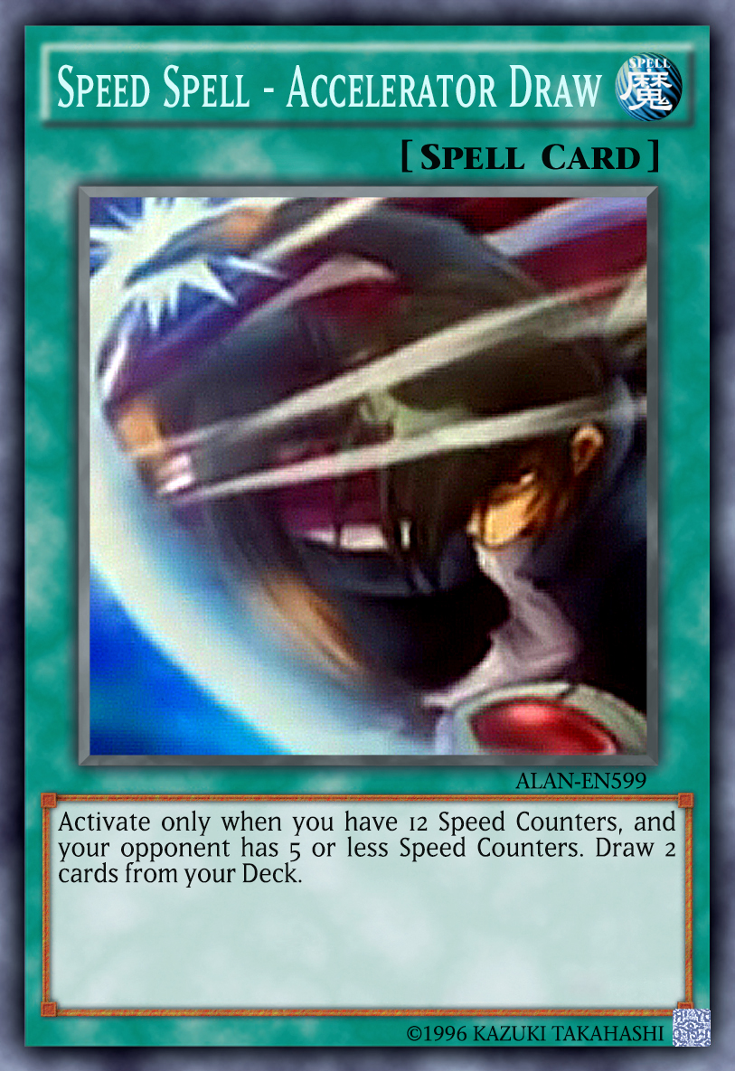 Speed Spell - Accelerator Draw by AlanMac95 on DeviantArt Speed Spell - Accelerator Draw by AlanMac95 on DeviantArt