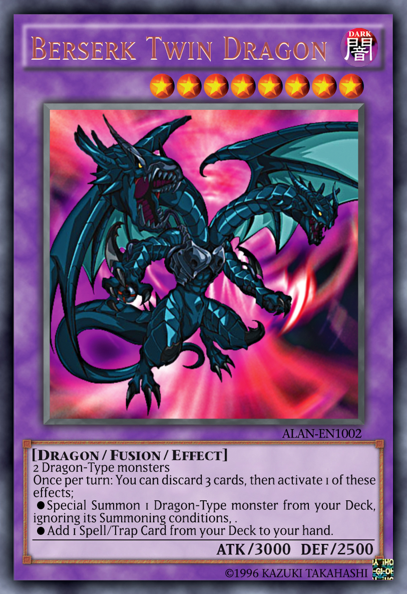 yugioh berserk dragon deck Complete Custom for Yu-Gi-Oh! 5D's The Berserk Dragon Emperor |