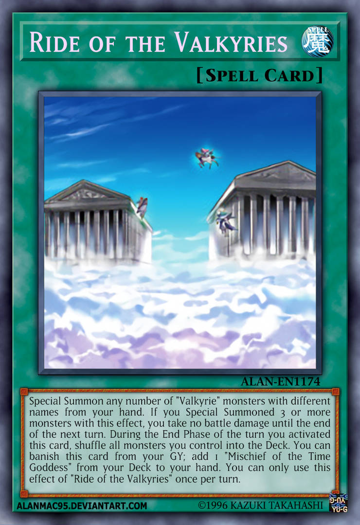 ride of the valkyries yugioh card Ride of the Valkyries (anime) | Yu-Gi-Oh! Wiki