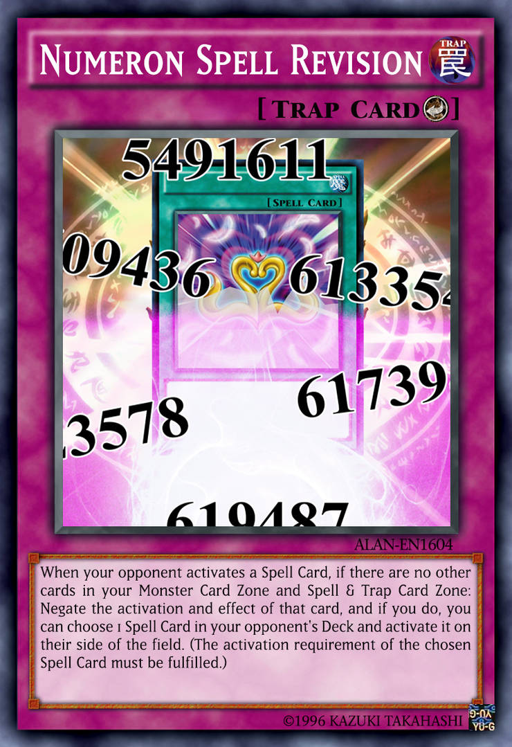 yugioh numeron cards Yu-Gi-Oh! card: Number 1: Gate Ekam then attach this card on the field to it as material. Numeron Spell Revision by AlanMac95
