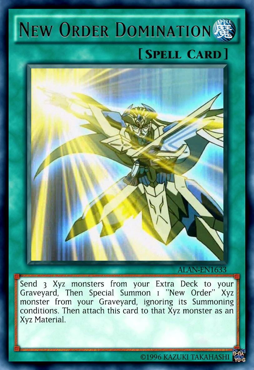 yugioh new order cards New Order 12: Etheric Maahes