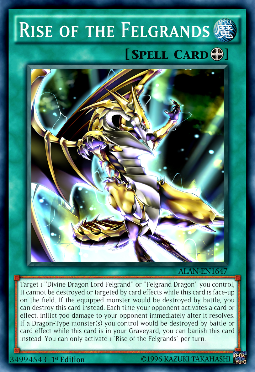 yugioh felgrand cards Felgrand Dragon SR02-EN005 Common Yu-Gi-Oh Card Mint 1st Edition English New