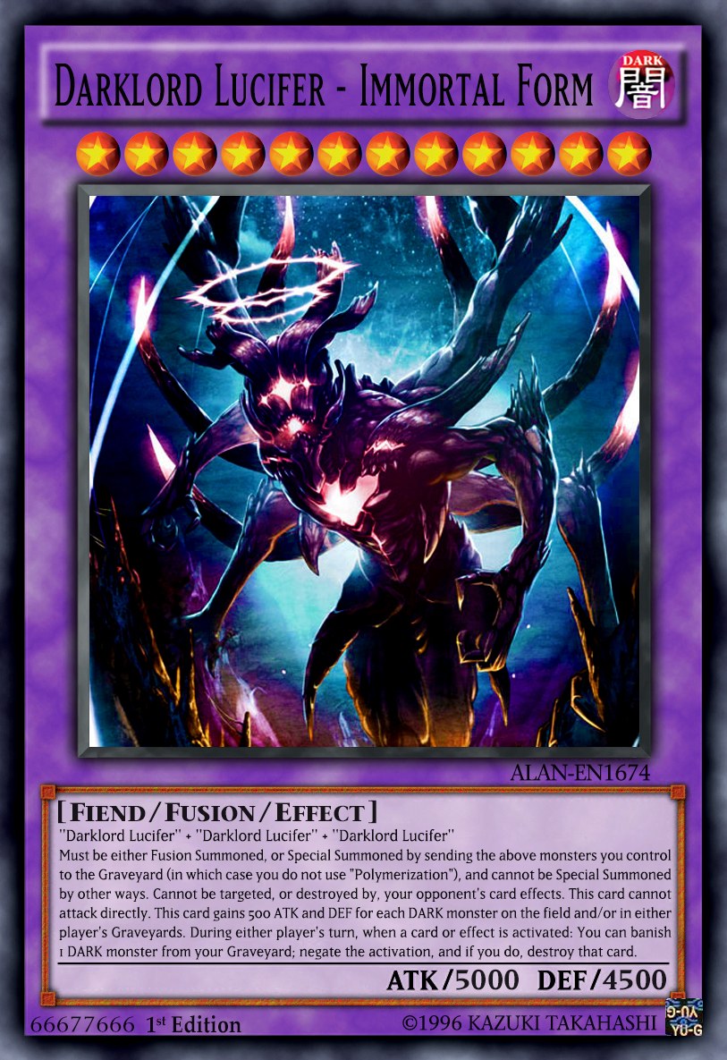 lucifer yugioh card Lucifer, the Lightbringer (Full Art) - Aces of the Cosmos, Assemble! Lucifer, the Lightbringer - Aces