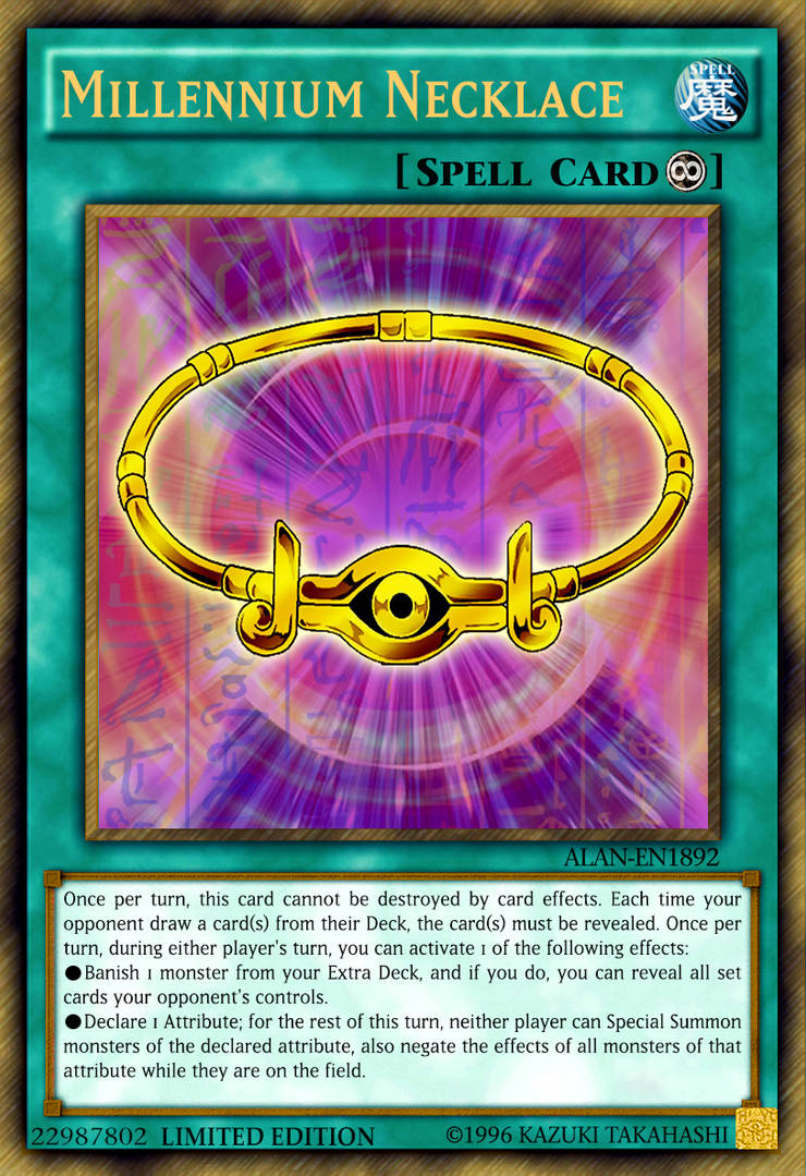 Millennium Necklace by AlanMac95 on DeviantArt Millennium Necklace by AlanMac95 on DeviantArt