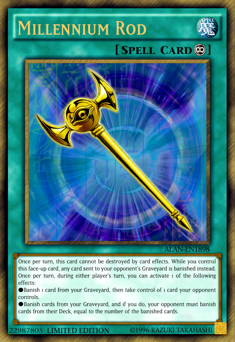 Millennium Rod by AlanMac95 on DeviantArt Millennium Rod by AlanMac95 on DeviantArt