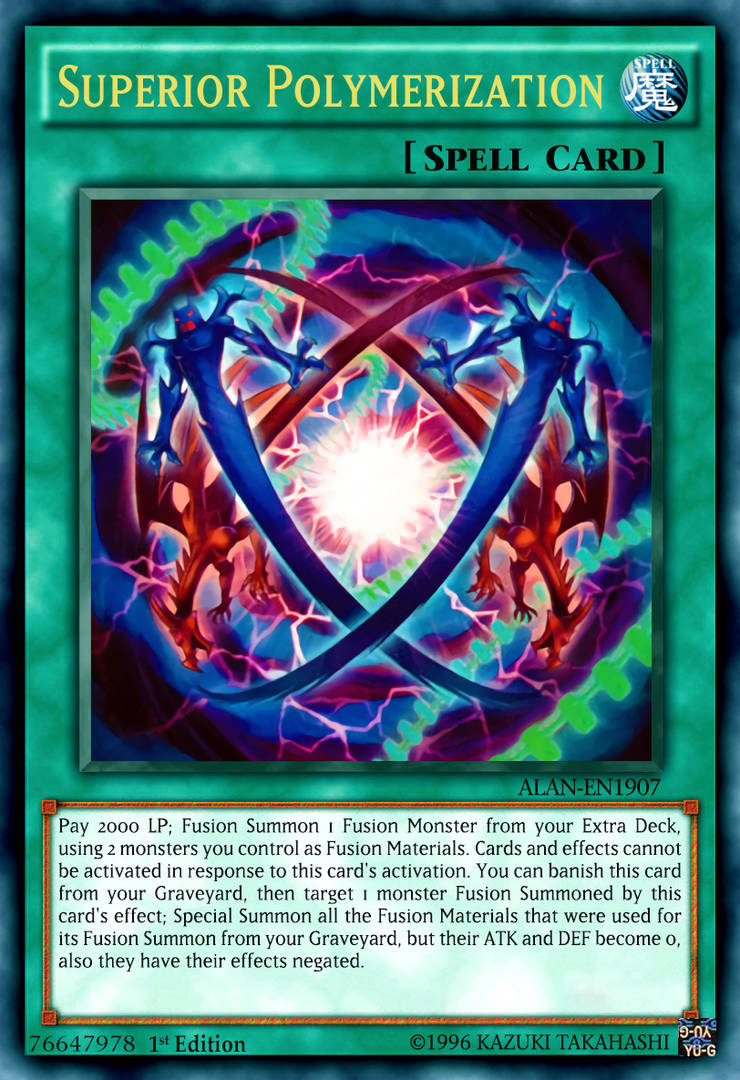 Superior Polymerization by AlanMac95 on DeviantArt