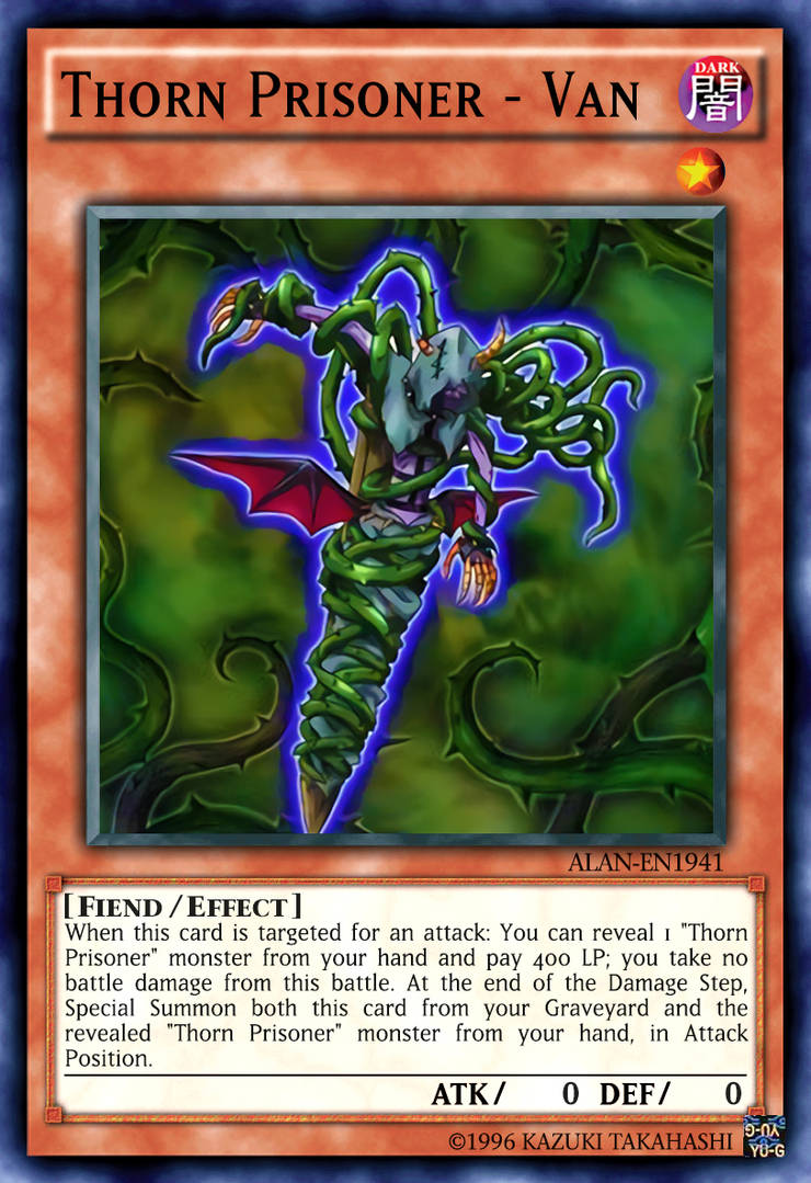 yugioh thorn prisoner deck Yu-Gi-Oh! - Magical (TP5-EN003) - Tournament Pack 5 - Promo Edition Thorn Prisoner Darli | Yu-Gi-Oh!