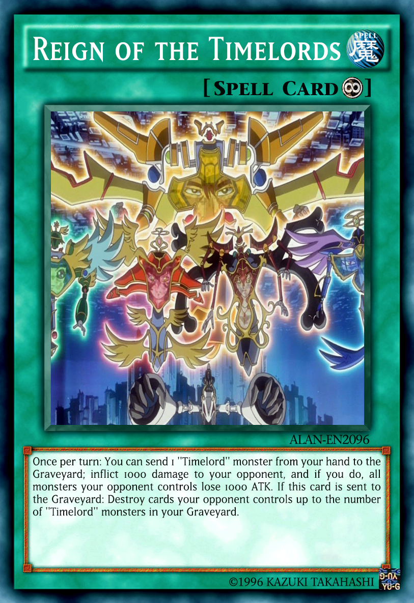 yugioh timelord cards Card Sandaion, the Timelord SYP1-KR087 Korean Ver Secret Rare K-TCG may be 1st or Unlimited Edition Yu-Gi-Oh! BEST! TIMELORD DECK PROFILE!