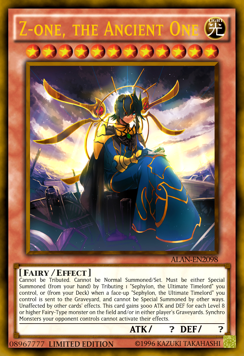 z-one yugioh card Yu-Gi-Oh! - Safe Zone - SDPL-EN036 - Common - 1st Edition Z-ONE | Yu-Gi-Oh! Wiki en