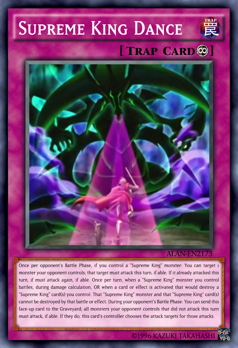 yugioh supreme king cards Yu-Gi-Oh! - King's Castle - LED5-EN015 - Rare - 1st Edition Destroy all cards your opponent controls Supreme King's Wrath | Yu-Gi-Oh!