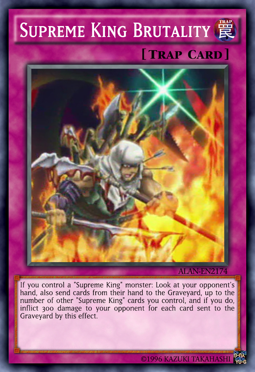 Supreme King Brutality by AlanMac95 on DeviantArt Supreme King Brutality by AlanMac95 on DeviantArt
