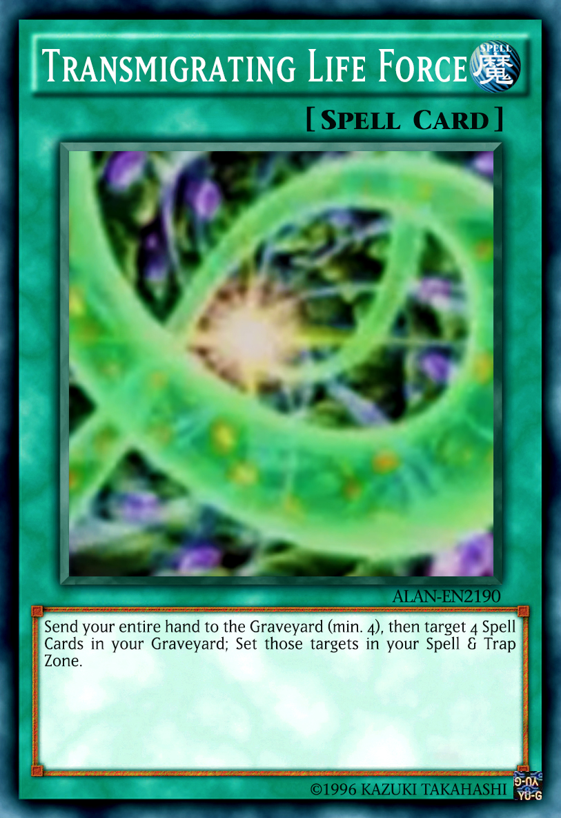 yugioh transformation card Turn into Type monster from your hand Ninjitsu Art of Super-Transformation