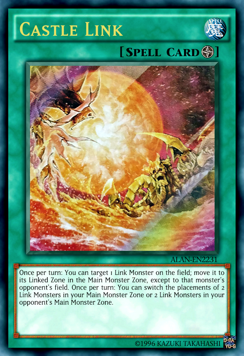 Castle Link • ANDYCARDS • Ultra R • COTD IT065 • Yugioh LINK CASTELLO