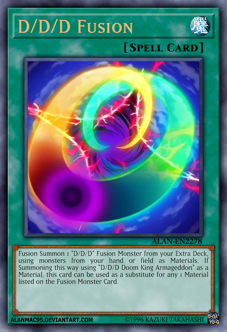 yugioh ddd extra deck Complete Custom for Yu-Gi-Oh! ARC-V An individual card from the Yu D/D/D Super Doom King Dark