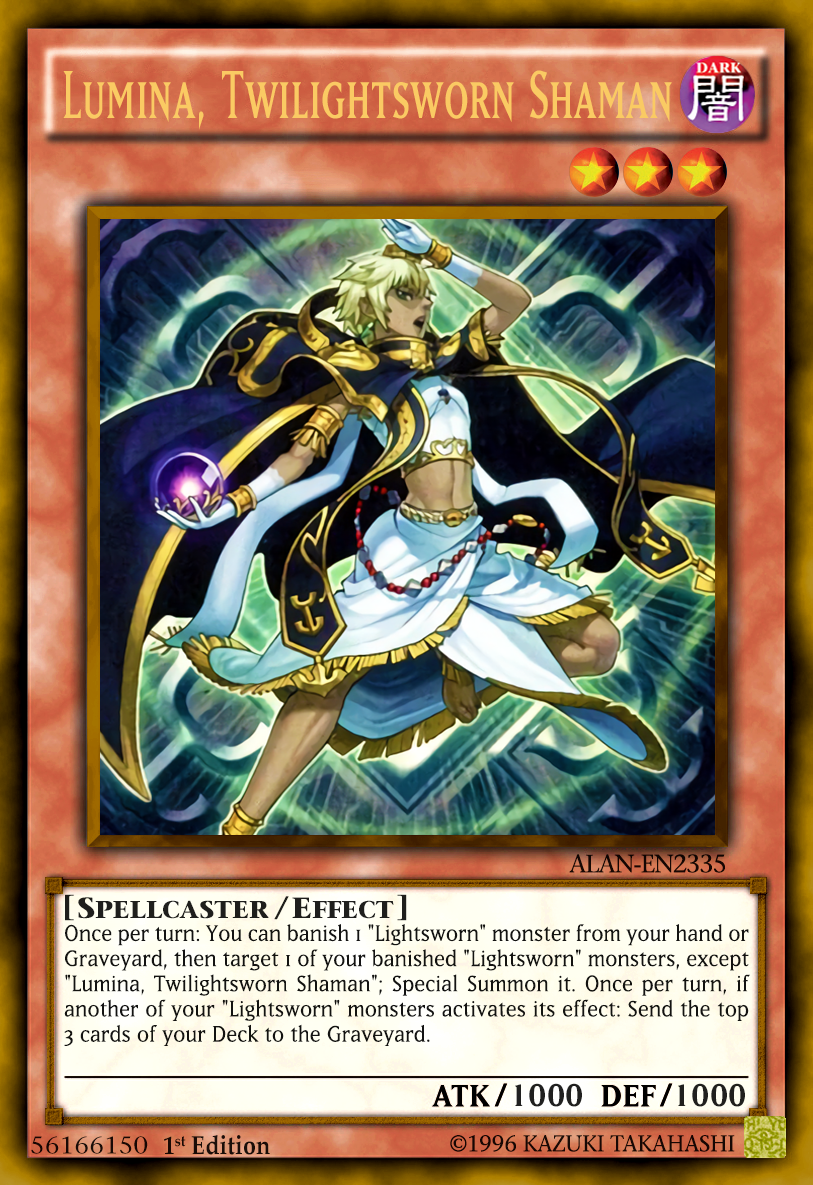 yugioh twilightsworn cards Yu-Gi-Oh LYLA, THE ENCHANTRESS - SUPER RARE - COTD-EN025 An individual card from the Yu Lumina, Twilightsworn Shaman by AlanMac95