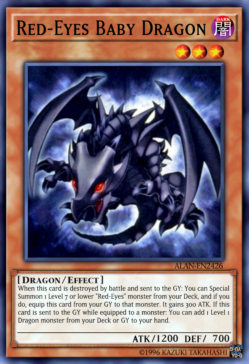 Red-Eyes Baby Dragon