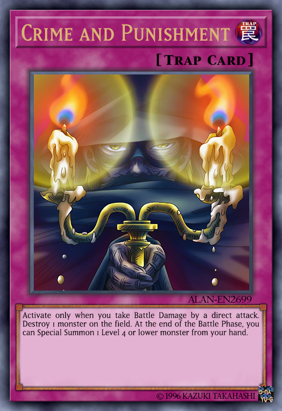 yugioh crime and punishment deck Yu-Gi-Oh! Dogmatika (PCR) - RA01-EN076 - Prismatic Collector's Rare Number 31: Embodiment of Punishment