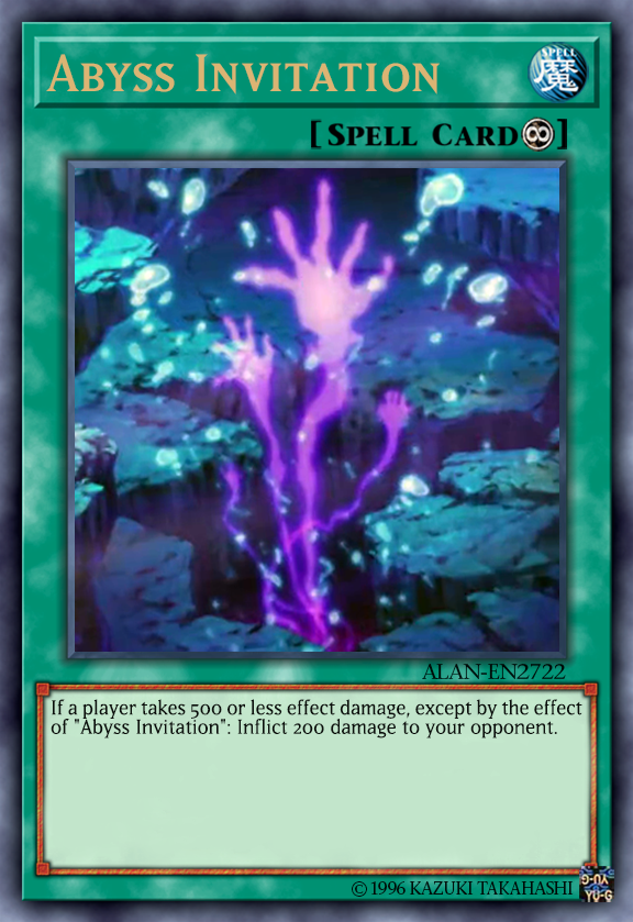 Abyssin Decipher Card Abyss Invitation by AlanMac95 on DeviantArt