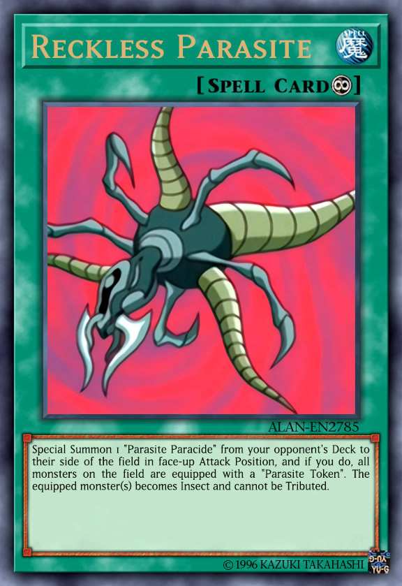 Reckless Parasite by AlanMac95 on DeviantArt Reckless Parasite by AlanMac95 on DeviantArt