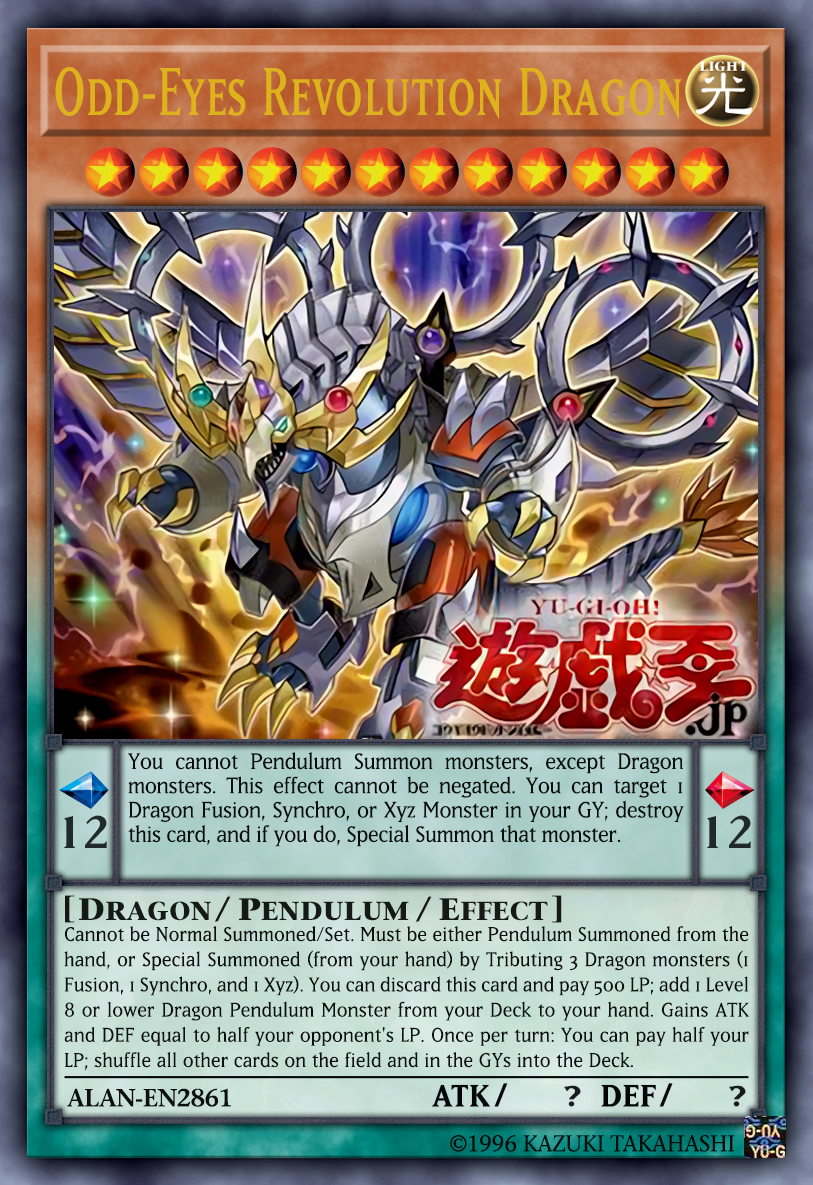 Odd-Eyes Revolution Dragon