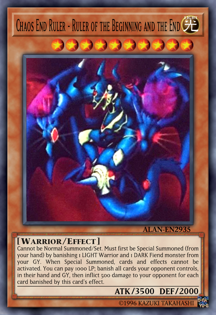 Chaos End Ruler-Ruler of the Beginning and the End by AlanMac95 on ...