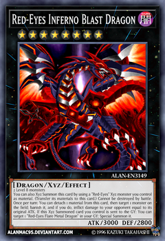 Red-Eyes Inferno Blast Dragon