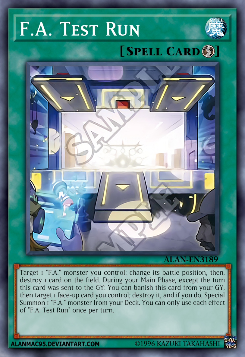 fa cards yugioh F.A. Dark Dragster - Flames of Destruction Common Attack F.A. Auto Navigator - Yu-Gi-Oh!