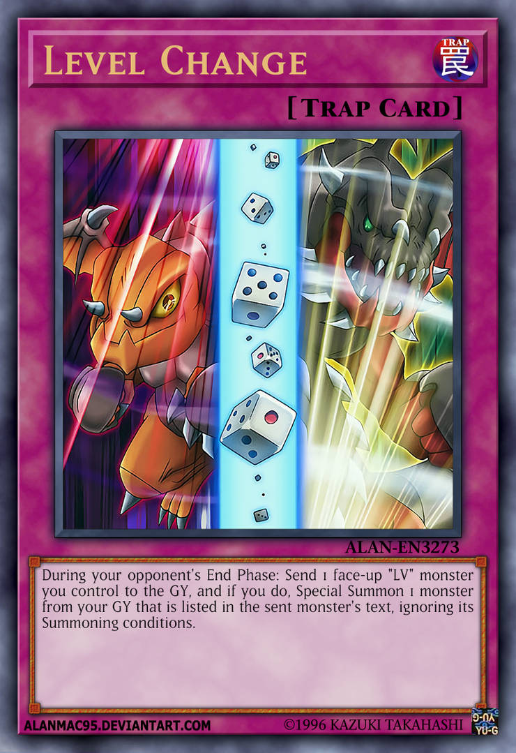 yugioh spell cards that change level Release Change by AlanMac95 on DeviantArt