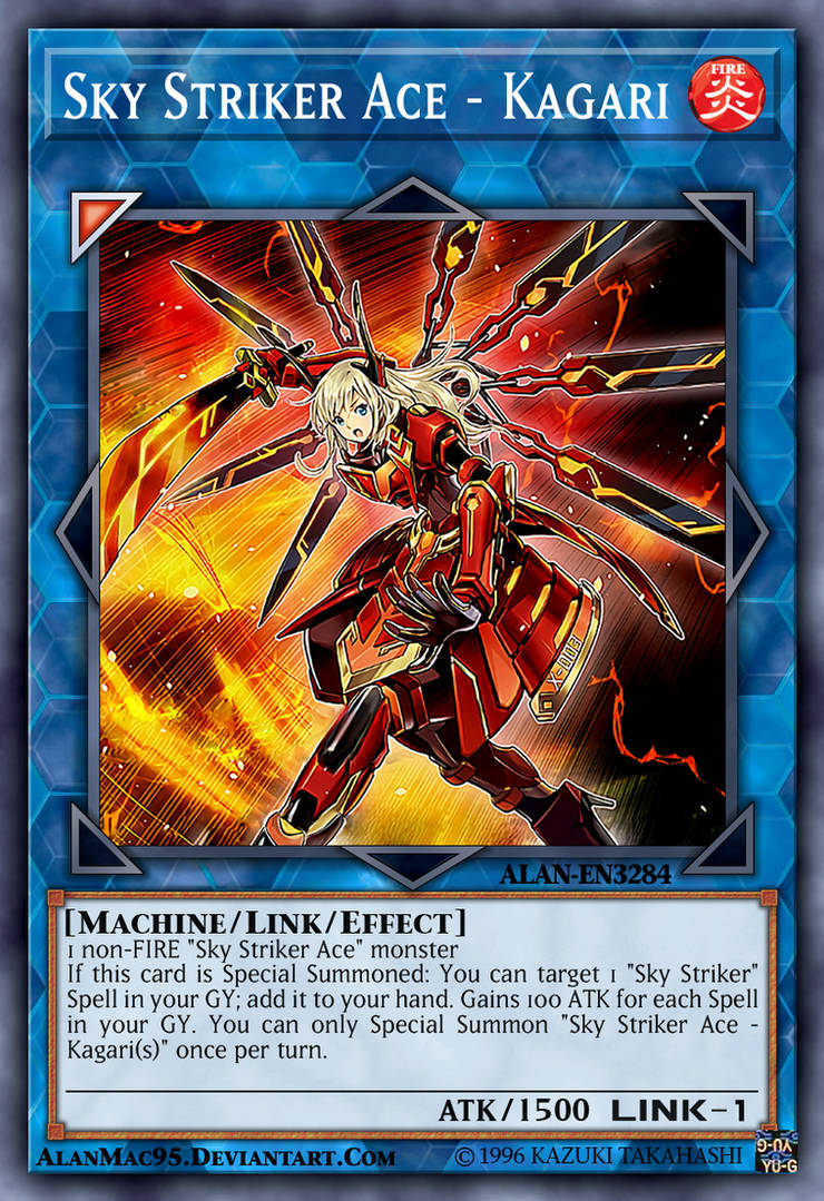 alternate art Kagari Sky Striker Ace No Name Has Imprint - DUOV alternate art Kagari Sky Striker Ace No Name Has Imprint - DUOV