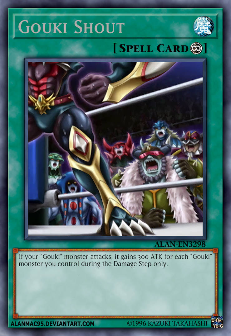 yugioh gouki cards Yu-Gi-Oh! - The Great Ogre - DUPO-EN073 - Ultra Rare - 1st Edition Warrior/Synchro/Effect Gouki Gameface | Yu-Gi-Oh! Wiki